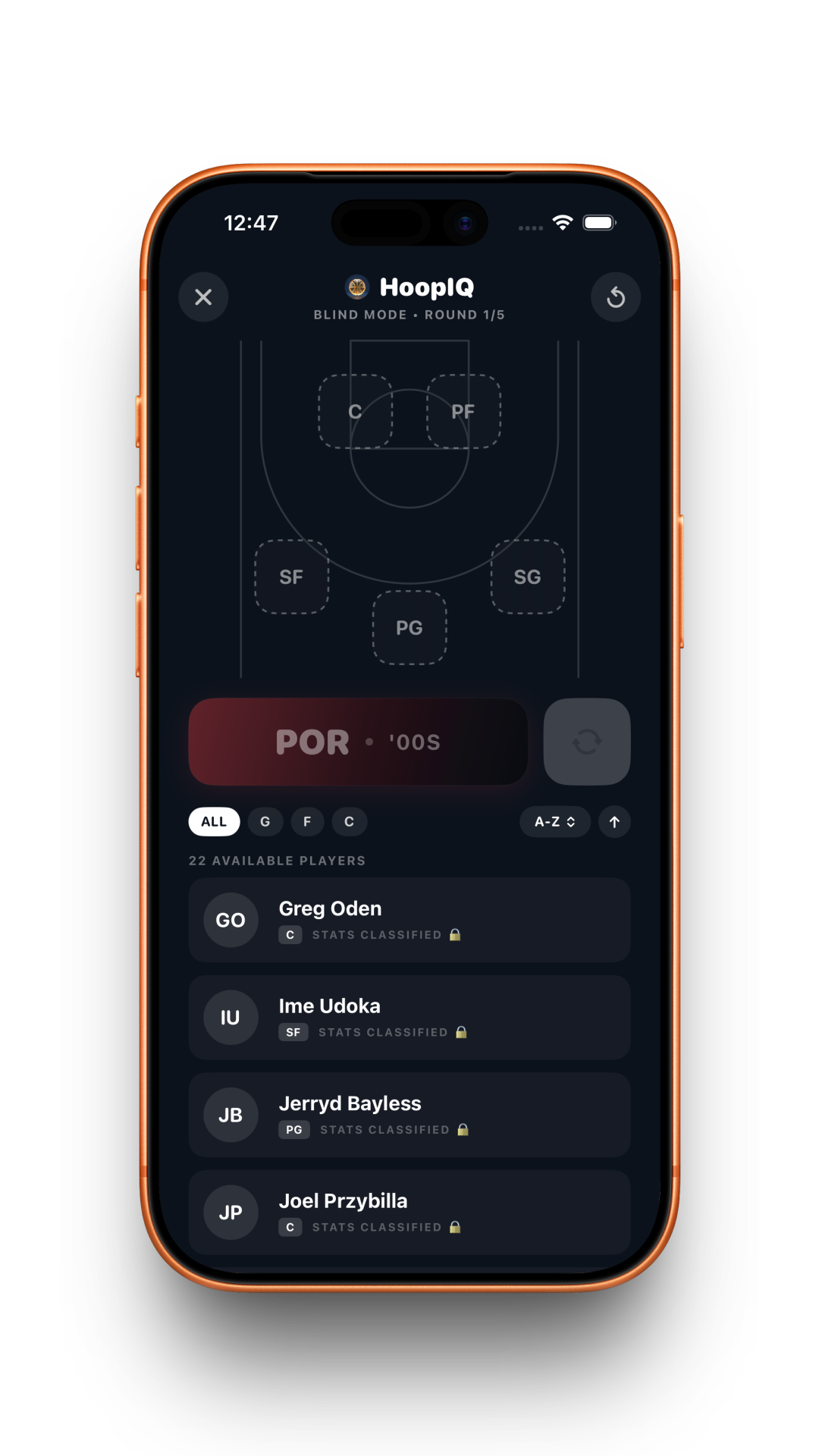 Blind Draft Mode